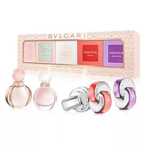 bvlgari perfume set of 3|bvlgari mini perfume set.